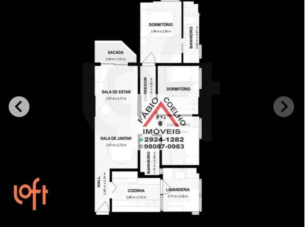 Apartamento, 3 quartos, 65 m² - Foto 6