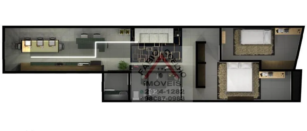 Apartamento, 2 quartos, 85 m² - Foto 5