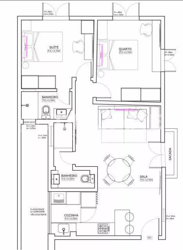 Apartamento, 2 quartos, 67 m² - Foto 14
