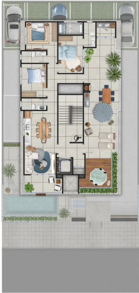 Apartamento, 3 quartos, 88 m² - Foto 3