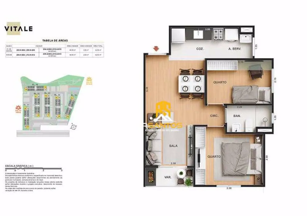 Apartamento, 2 quartos, 87 m² - Foto 2