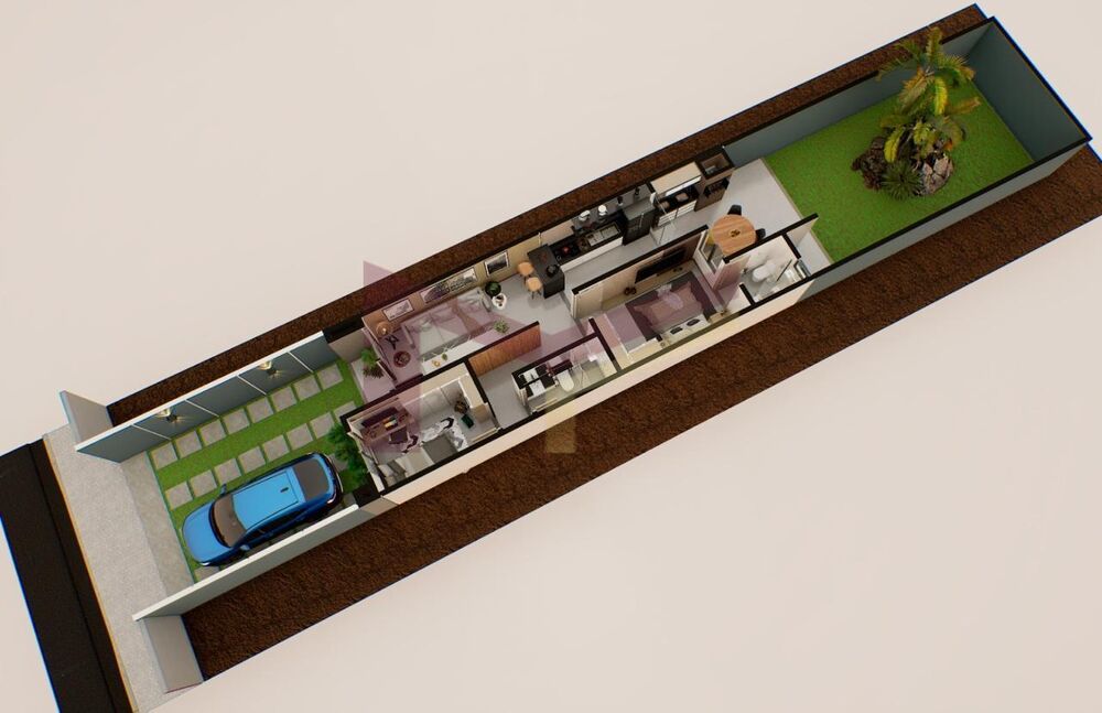 Casa, 2 quartos, 69 m² - Foto 3