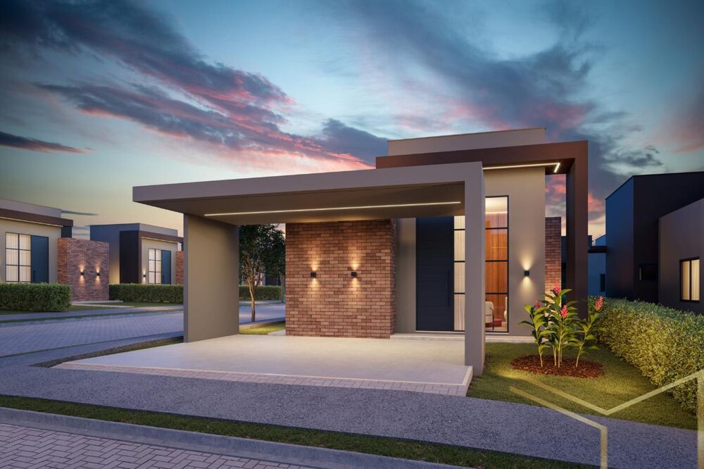 Casa de Condomínio, 3 quartos - Foto 1