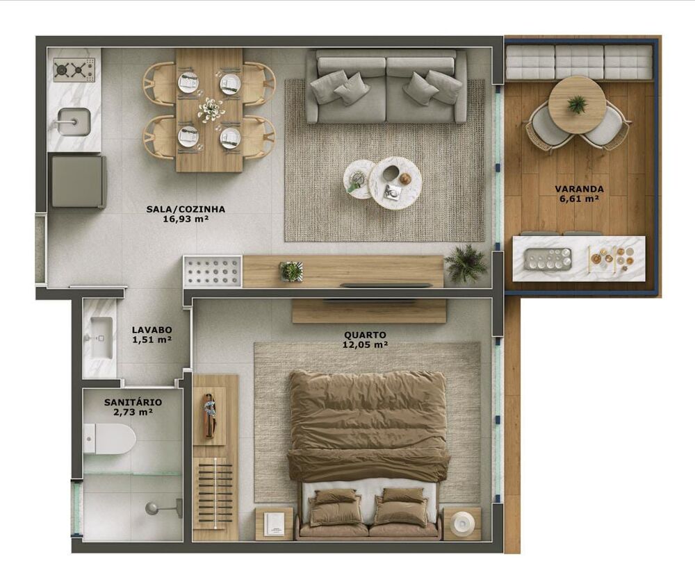 Apartamento, 2 quartos, 62 m² - Foto 12