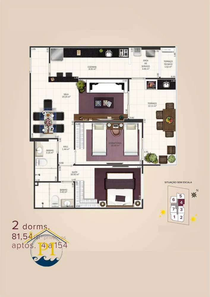 Apartamento, 2 quartos, 81 m² - Foto 6