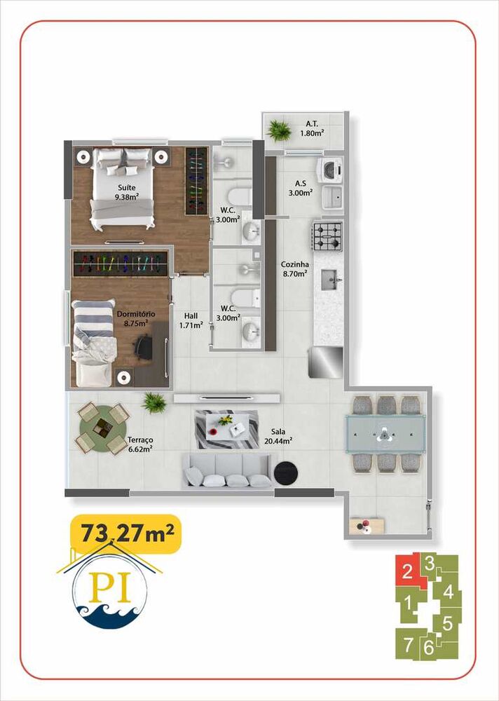 Apartamento, 2 quartos, 66 m² - Foto 16