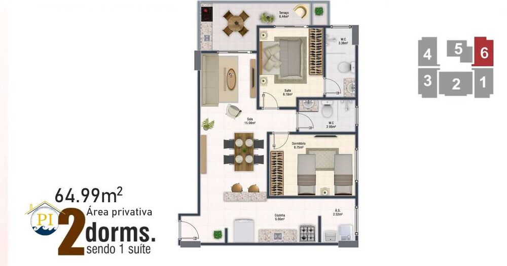 Apartamento, 2 quartos, 96 m² - Foto 18