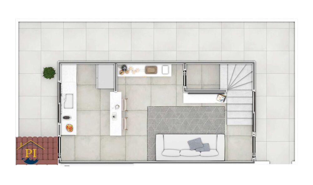 Casa, 2 quartos, 51 m² - Foto 13