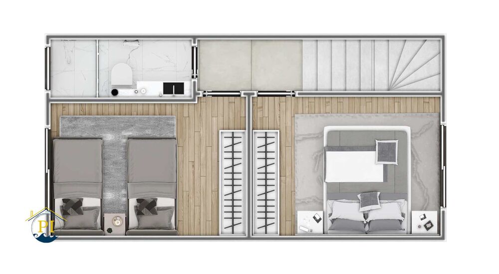 Casa, 2 quartos, 51 m² - Foto 14