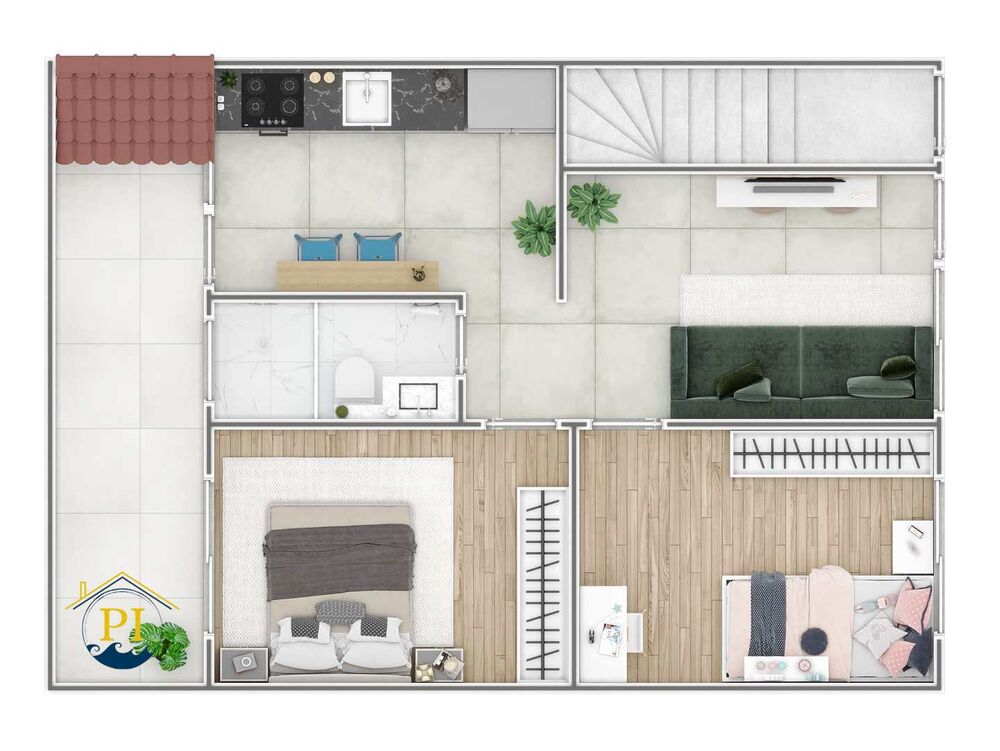 Casa, 2 quartos, 51 m² - Foto 10