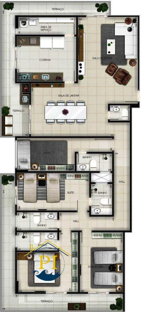 Apartamento, 4 quartos, 182 m² - Foto 20