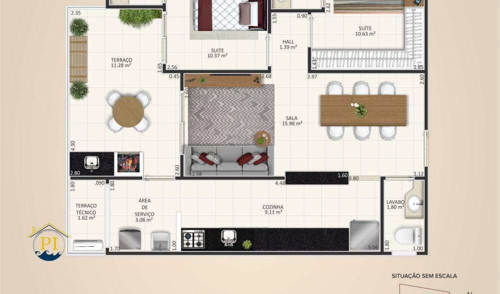 Apartamento, 2 quartos, 79 m² - Foto 13