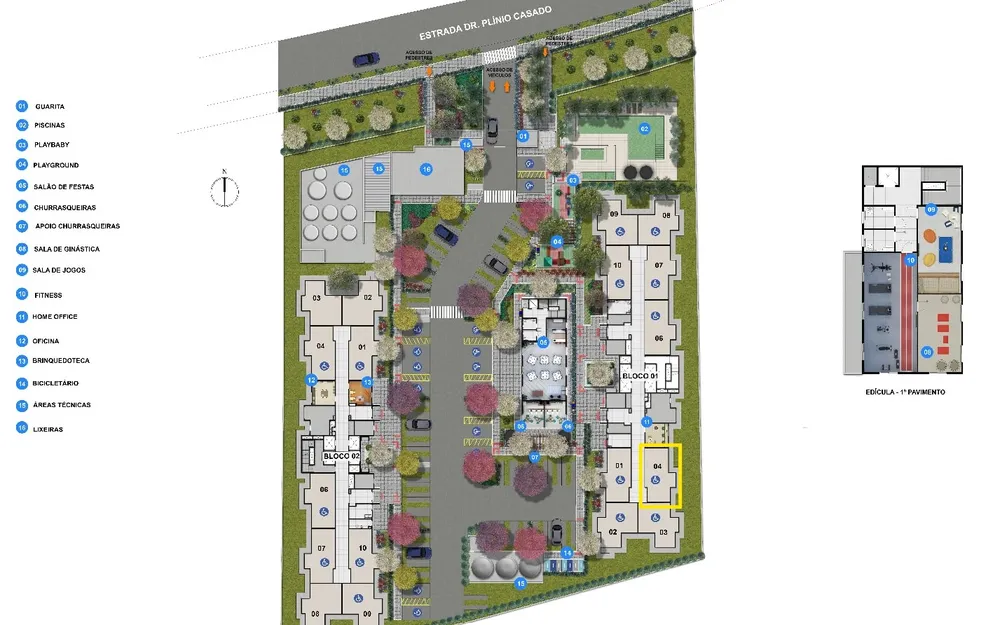 Apartamento, 1 quarto, 41 m² - Foto 2