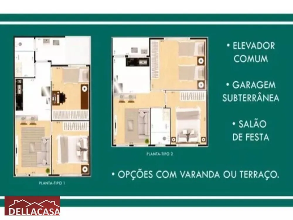 Apartamento, 2 quartos, 40 m² - Foto 1