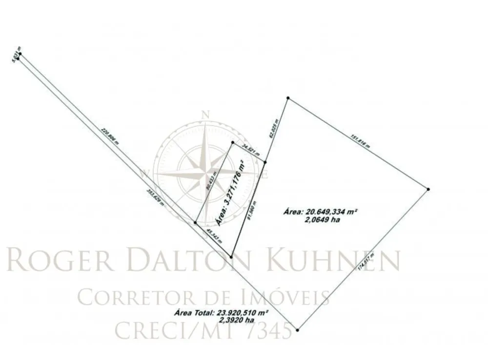 Terreno, 2 hectares - Foto 2