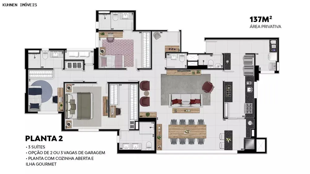 Apartamento, 3 quartos, 138 m² - Foto 17