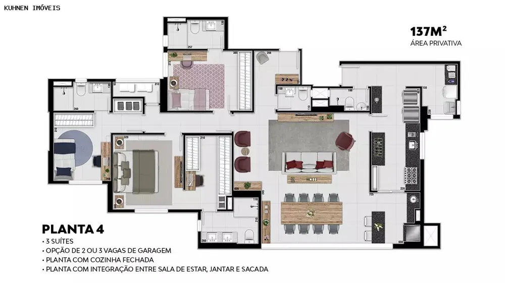 Apartamento, 3 quartos, 138 m² - Foto 16