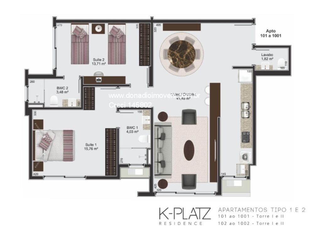 Apartamento, 2 quartos, 80 m² - Foto 6