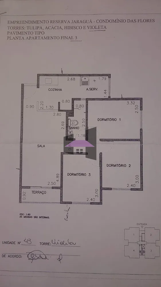 Apartamento, 3 quartos, 44 m² - Foto 4