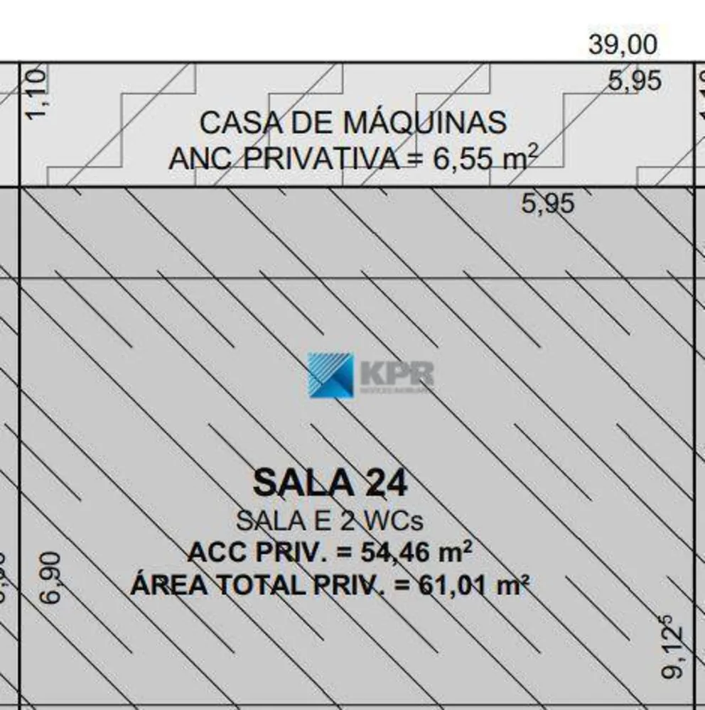Sala-Conjunto, 61 m² - Foto 2