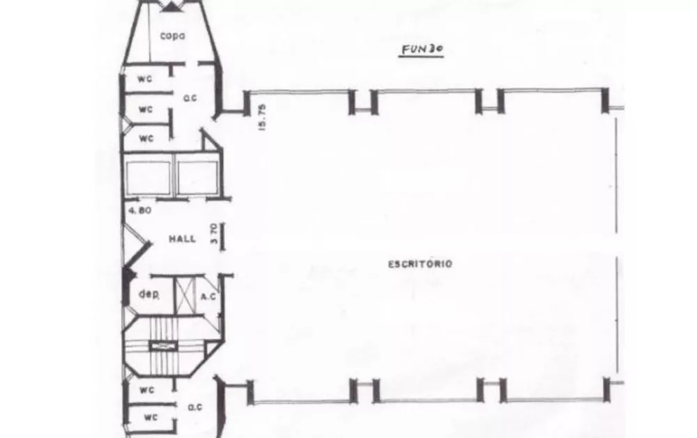 Conjunto Comercial-Sala para alugar, 188m² - Foto 5