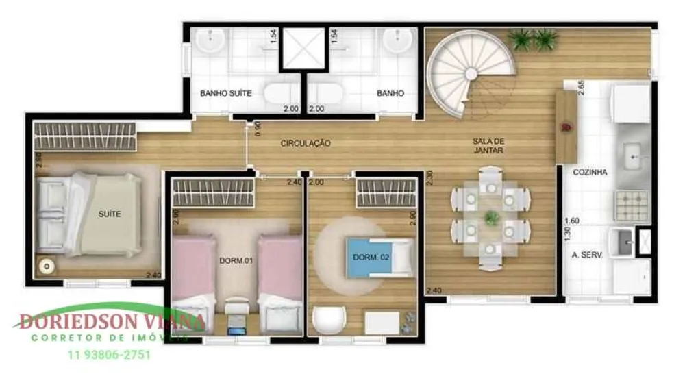 Apartamento, 3 quartos, 113 m² - Foto 19