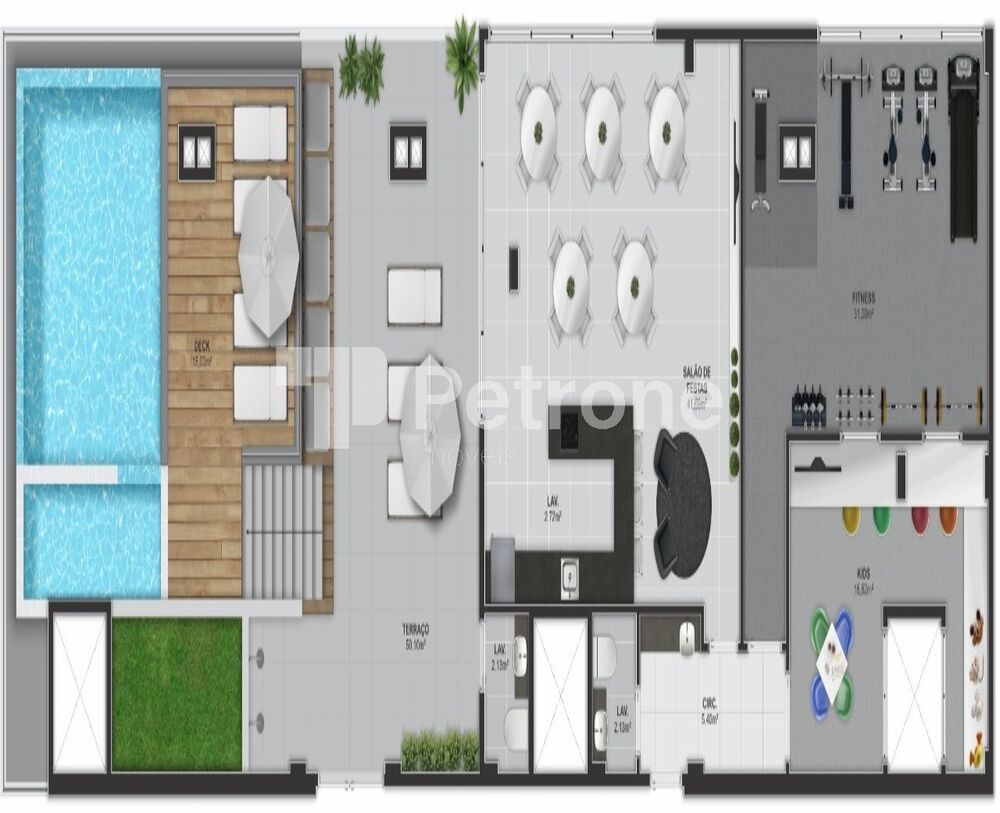 Cobertura, 3 quartos, 82 m² - Foto 13