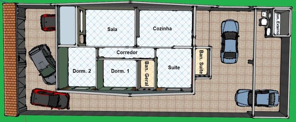 Casa, 3 quartos, 105 m² - Foto 3