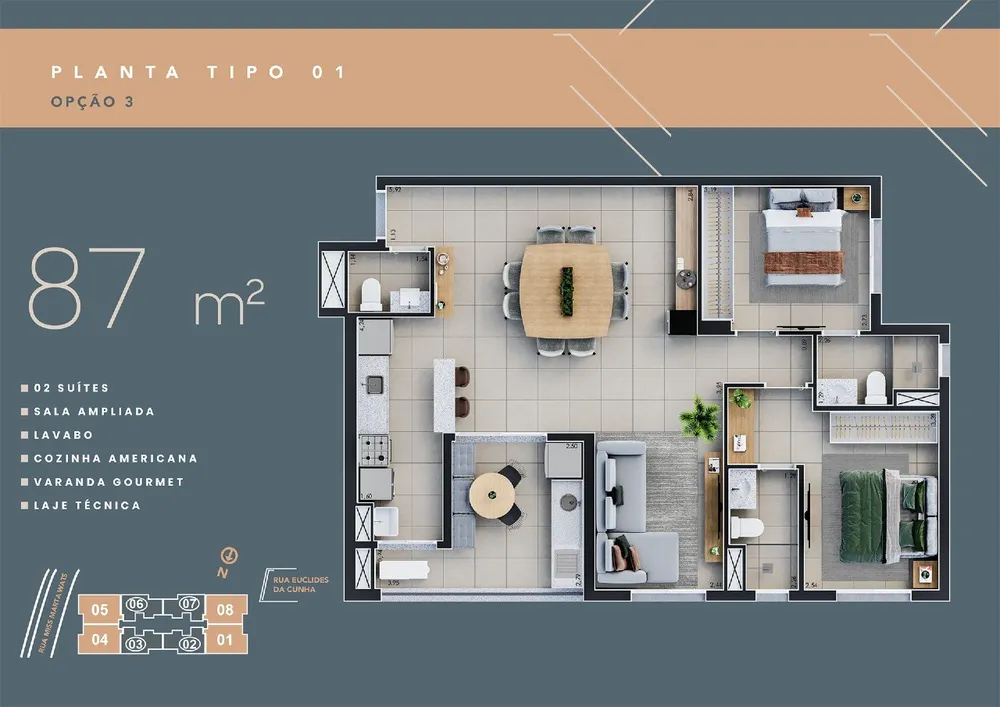 Apartamento, 3 quartos, 85 m² - Foto 11