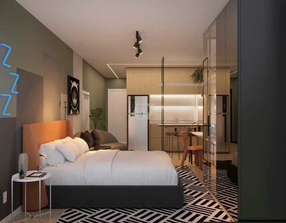 Kitnet e Studio à venda com 1 quarto, 35m² - Foto 2