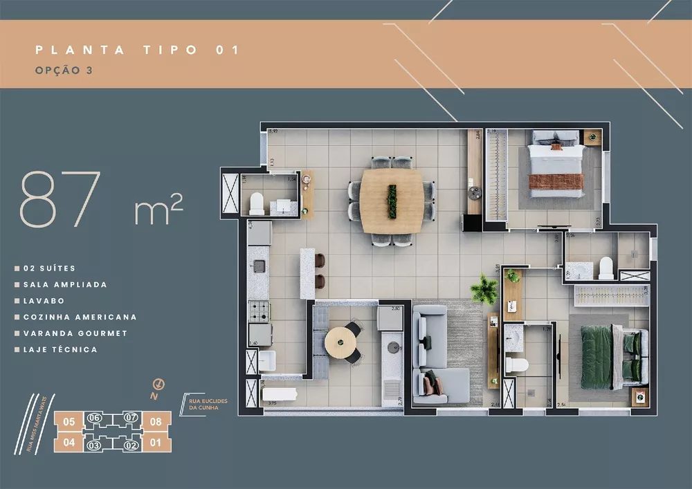 Apartamento, 2 quartos, 65 m² - Foto 5
