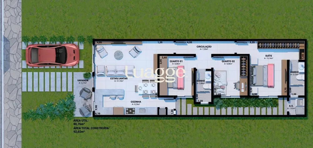 Casa, 4 quartos, 352 m² - Foto 2