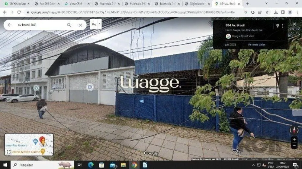 Depósito-Galpão, 727 m² - Foto 1