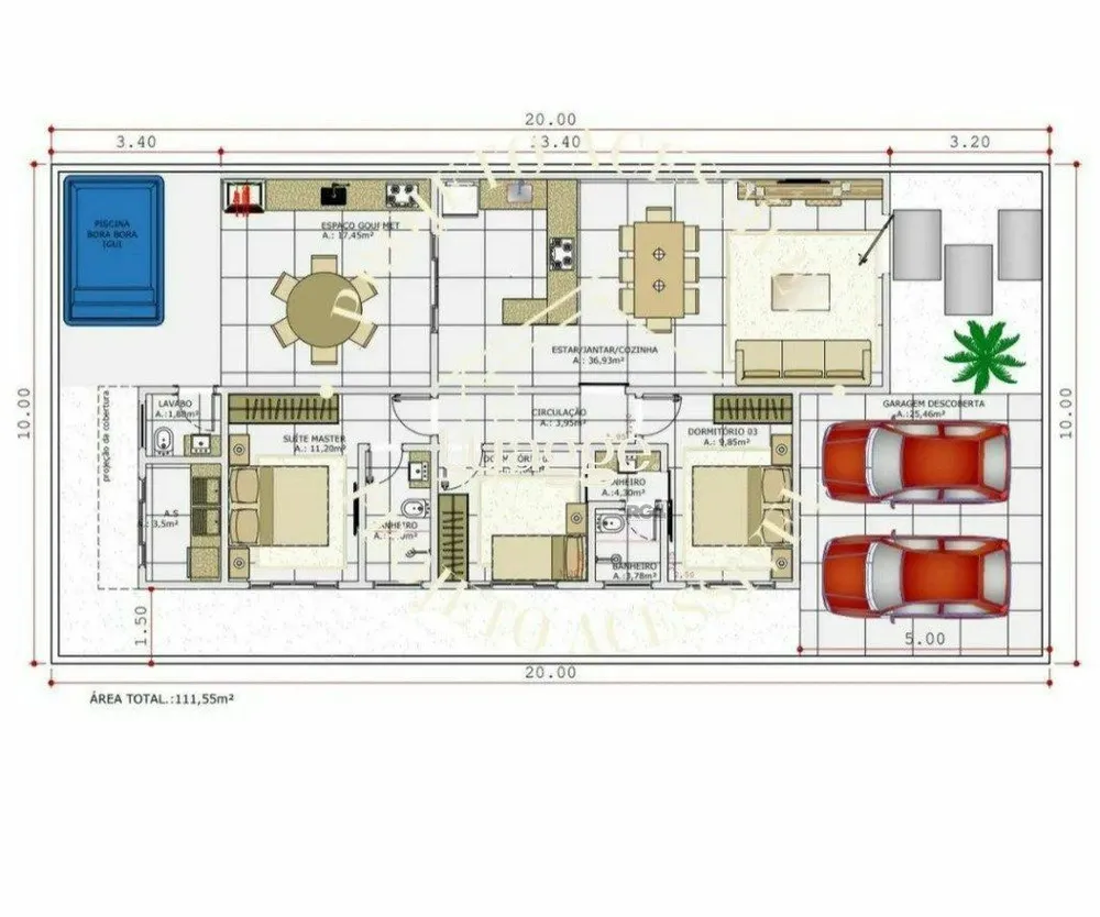 Sala-Conjunto, 140 m² - Foto 3