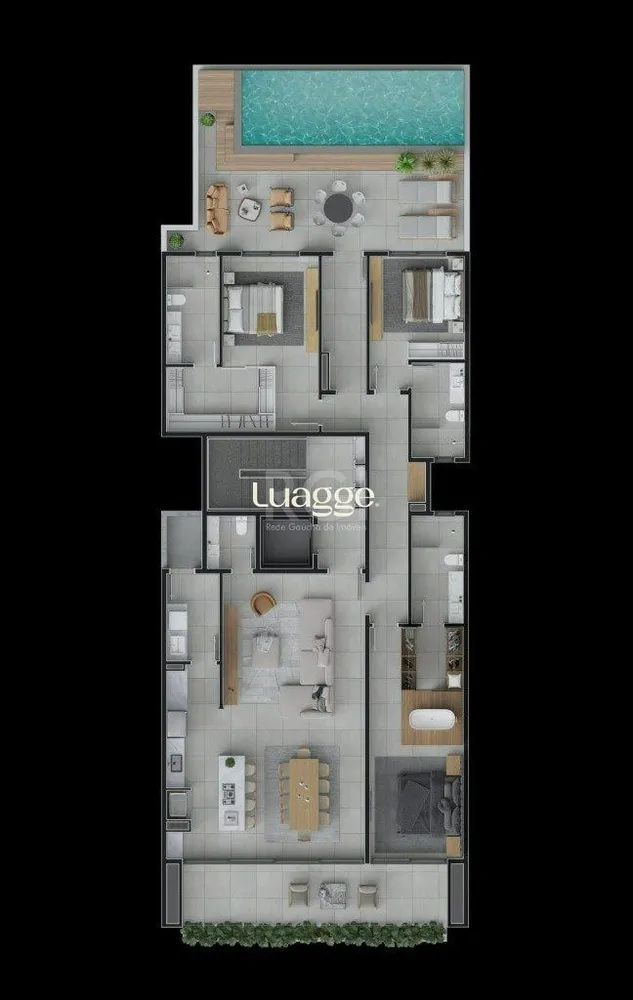 Apartamento, 3 quartos, 274 m² - Foto 2