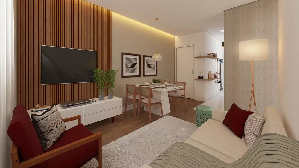 Apartamento à venda com 2 quartos, 40m² - Foto 2