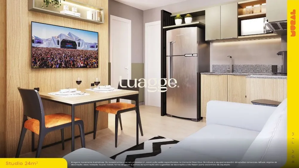 Apartamento, 1 quarto, 43 m² - Foto 2