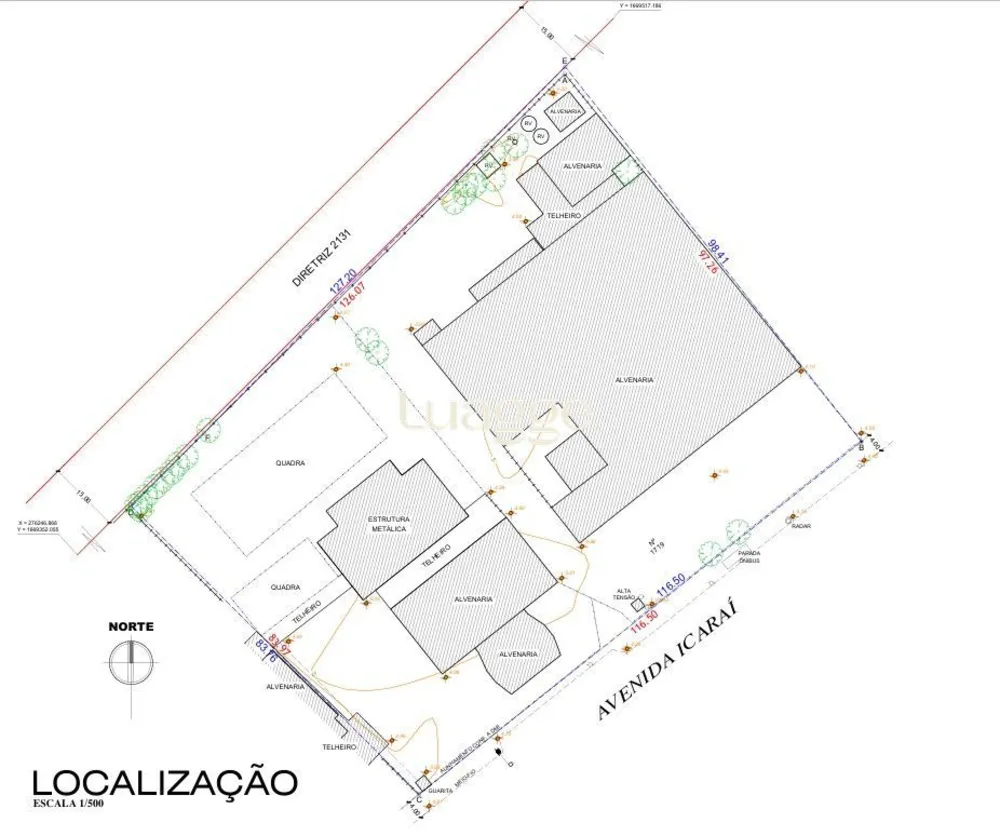 Loja-Salão, 2901 m² - Foto 1