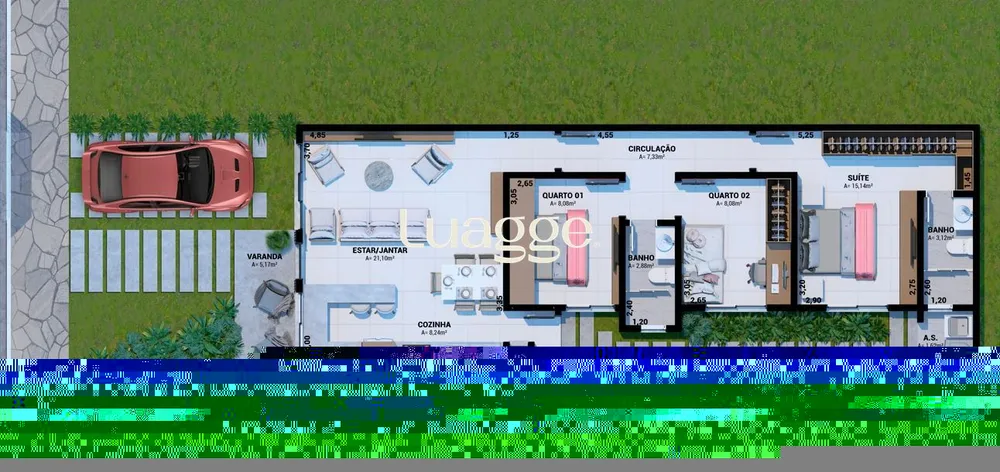 Apartamento, 2 quartos, 57 m² - Foto 4