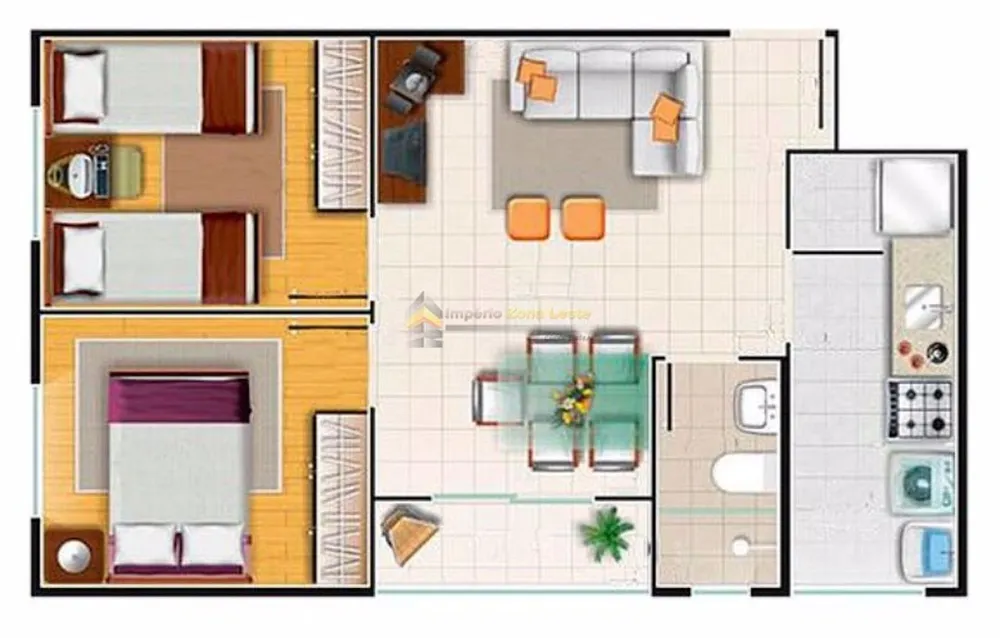 Apartamento, 3 quartos, 68 m² - Foto 11