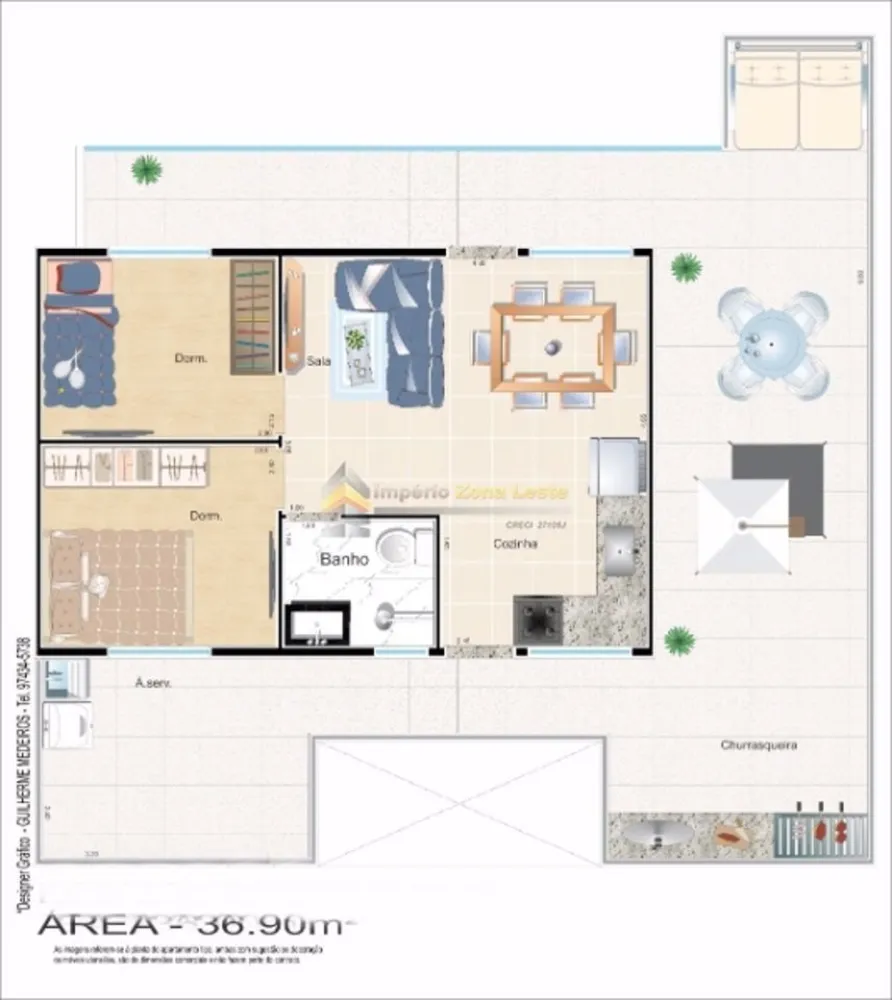 Prédio Inteiro, 32 m² - Foto 6