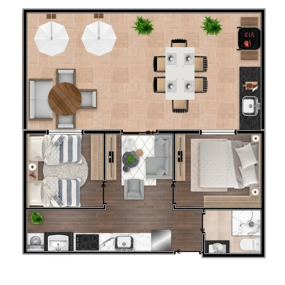 Apartamento, 1 quarto, 26 m² - Foto 8