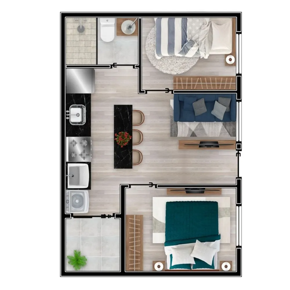 Apartamento, 1 quarto, 26 m² - Foto 13