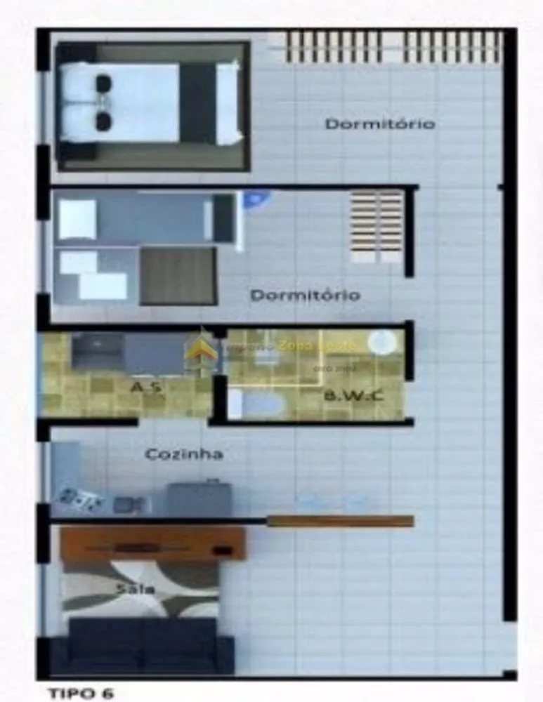 Prédio Inteiro, 41 m² - Foto 2