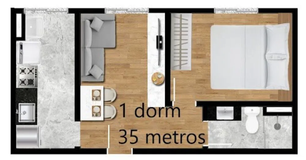 Apartamento, 2 quartos, 39 m² - Foto 8