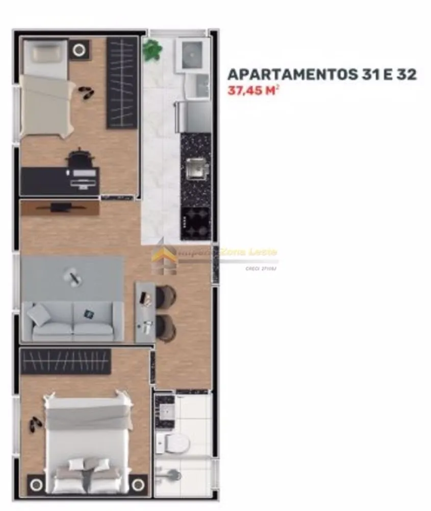 Prédio Inteiro, 34 m² - Foto 5