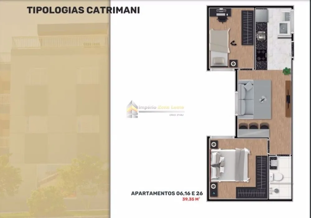 Prédio Inteiro, 34 m² - Foto 4