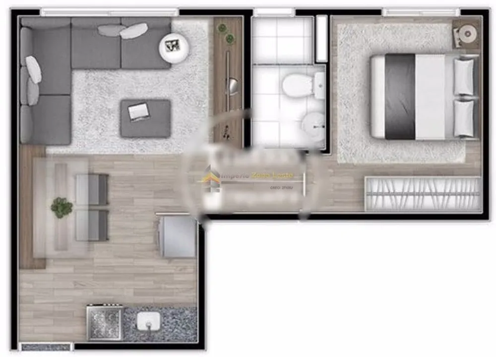 Prédio Inteiro, 27 m² - Foto 1