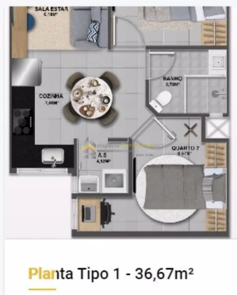 Prédio Inteiro, 38 m² - Foto 8