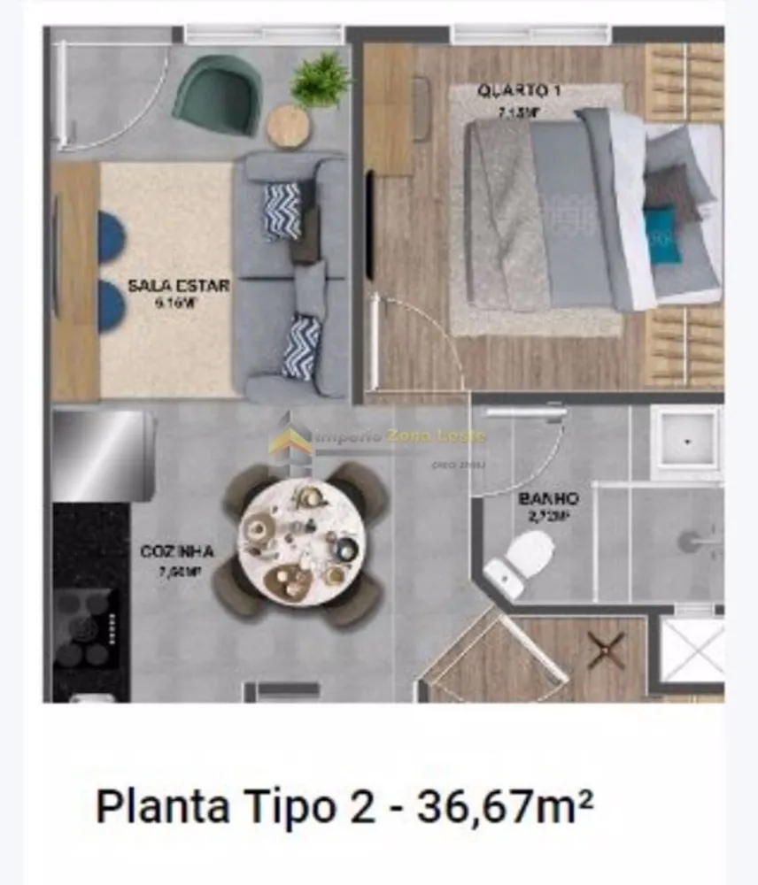 Prédio Inteiro, 38 m² - Foto 4